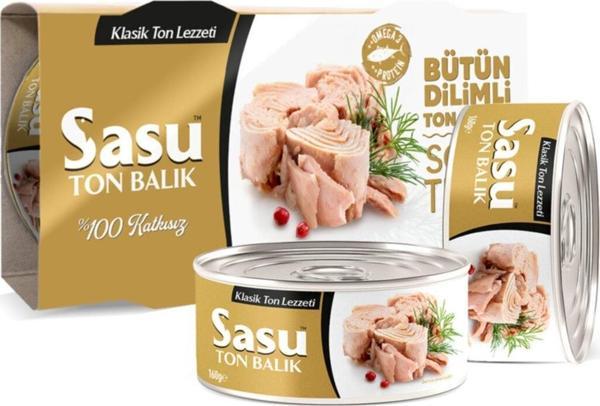Sasu Klasik Ton Balığı 2x160g Bütün Dilim - Image 1