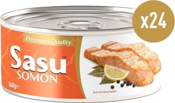 Sasu Somon Balığı 24x160g Bütün Dilim - Image 1