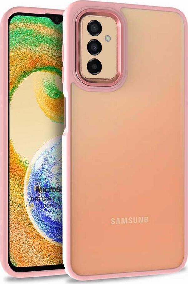 Microsonic Samsung Galaxy A04S Kılıf Bright Planet Rose Gold - Image 1