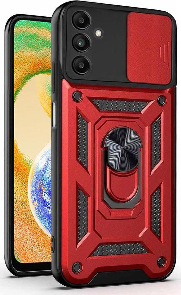 Microsonic Samsung Galaxy A04S Kılıf Impact Resistant Kırmızı - Image 1