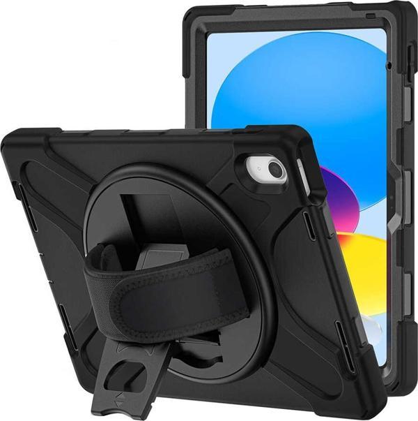Microsonic Apple iPad Air 5.Nesil 2022 Kılıf (A2588-A2589-A2591) Heavy Defender Siyah - Image 1