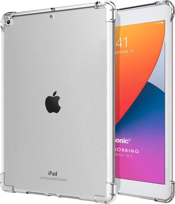 Microsonic Apple iPad 10.2'' 9. Nesil (A2602-A2604-A2603-A2605) Shock Absorbing Şeffaf - Image 1