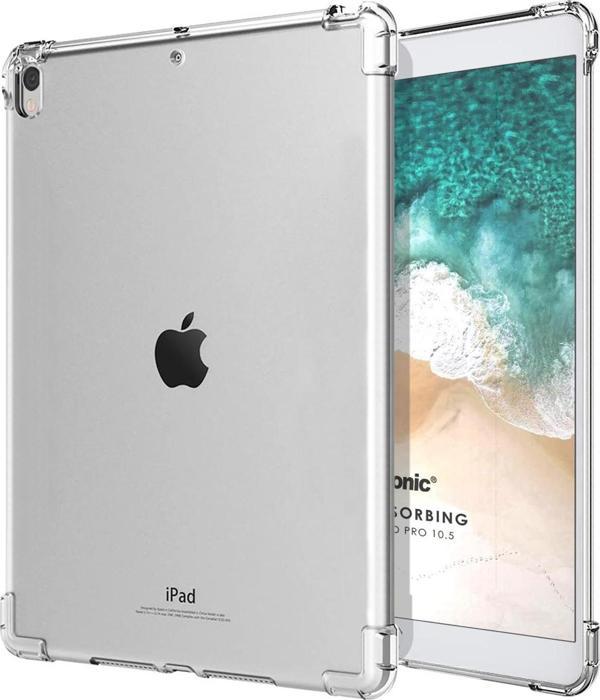 Microsonic Apple iPad Pro 10.5 Kılıf (A1701-A1709-A1852) Shock Absorbing Şeffaf - Image 1