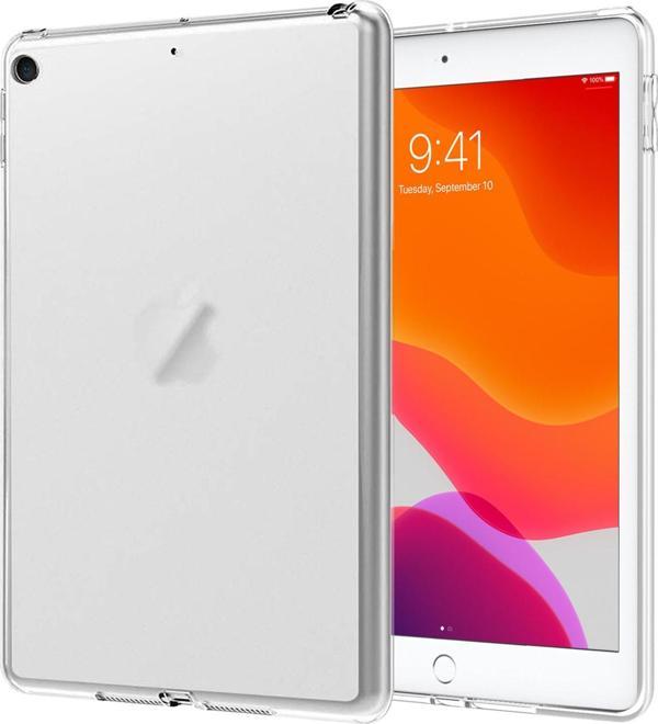 Microsonic Apple iPad 10.2'' 7. Nesil (A2197-A2200-A2198) Kılıf Transparent Soft Beyaz - Image 1