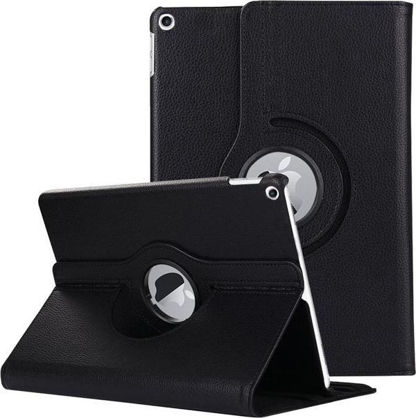 Microsonic Apple iPad Air 3 10.5'' 2019 (A2152-A2123-A2153-A2154) Kılıf 360 Rotating Stand Deri Siyah - Image 1