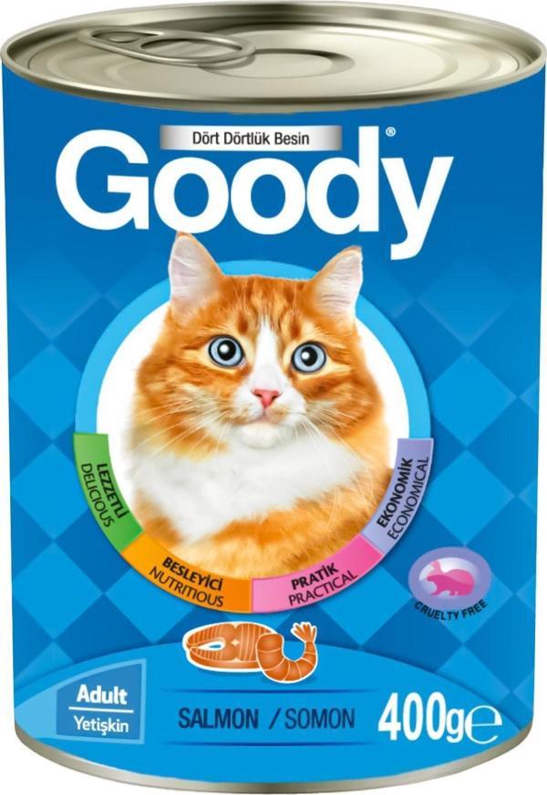 Goody Somonlu Yetişkin Kedi Konservesi 400 Gr - Image 1