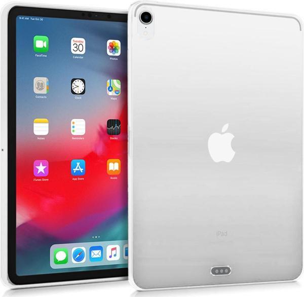 Microsonic Apple iPad Pro 11'' 2018 (A1980-A2013-A1934-A1979) Kılıf Transparent Soft Beyaz - Image 1