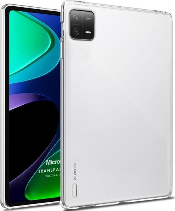 Microsonic Xiaomi Pad 6 Kılıf Transparent Soft Şeffaf - Image 1