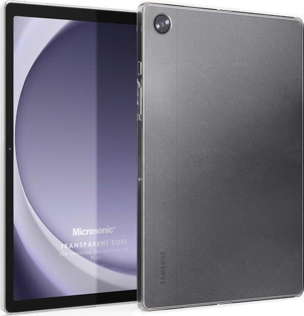 Microsonic Samsung Galaxy Tab A9 Plus Kılıf Transparent Soft Şeffaf - Image 1