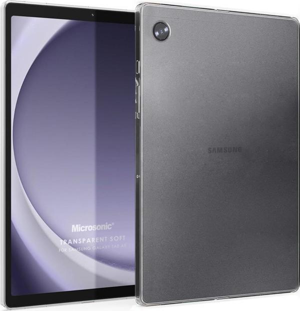 Microsonic Samsung Galaxy Tab A9 Kılıf Transparent Soft Şeffaf - Image 1