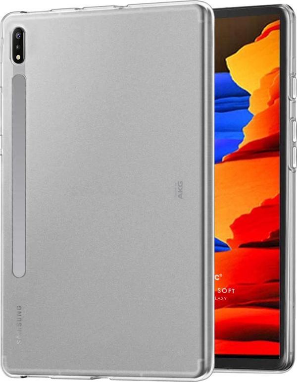 Microsonic Samsung Galaxy Tab S8 Plus X800 Kılıf Transparent Soft Şeffaf - Image 1
