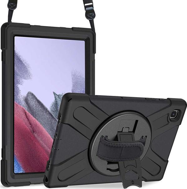 Microsonic Samsung Galaxy Tab A7 Lite T225 Kılıf Heavy Defender Siyah - Image 1