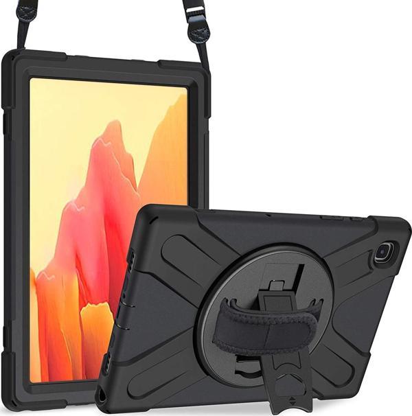 Microsonic Samsung Galaxy Tab A7 10.4" T500 Kılıf Heavy Defender Siyah - Image 1