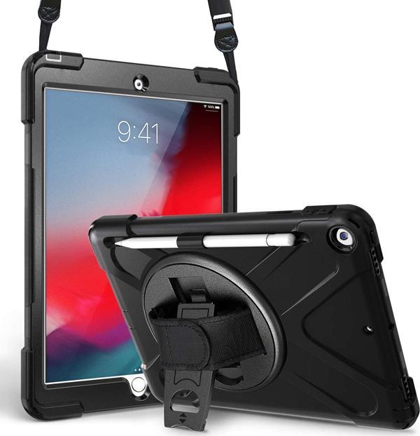 Microsonic Apple iPad Air Kılıf (A1474-A1475-A1476) Heavy Defender Siyah - Image 1