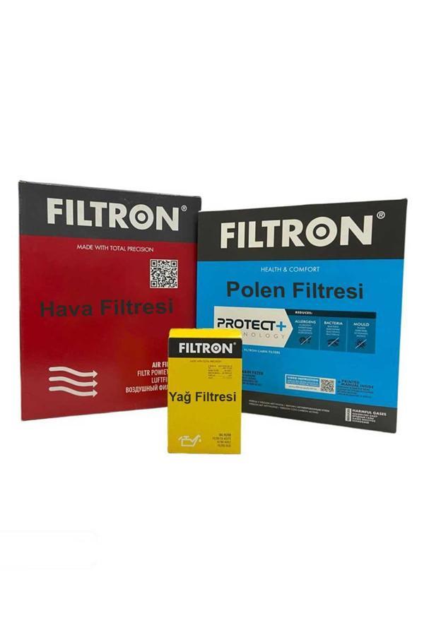 Toyota Avensis 1.8 Benzinli Mann Filtron Filtre Bakım Seti 2003-2008 Hava+Yağ+Standart Polen - Image 1