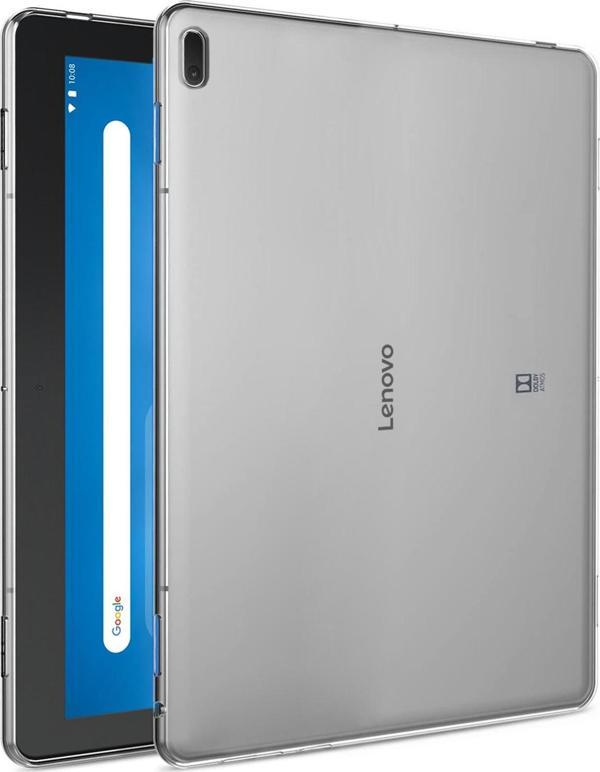 Microsonic Lenovo Tab E10 TB-X104F 10.1" Kılıf, (ZA470059TR) Transparent Soft Beyaz - Image 1