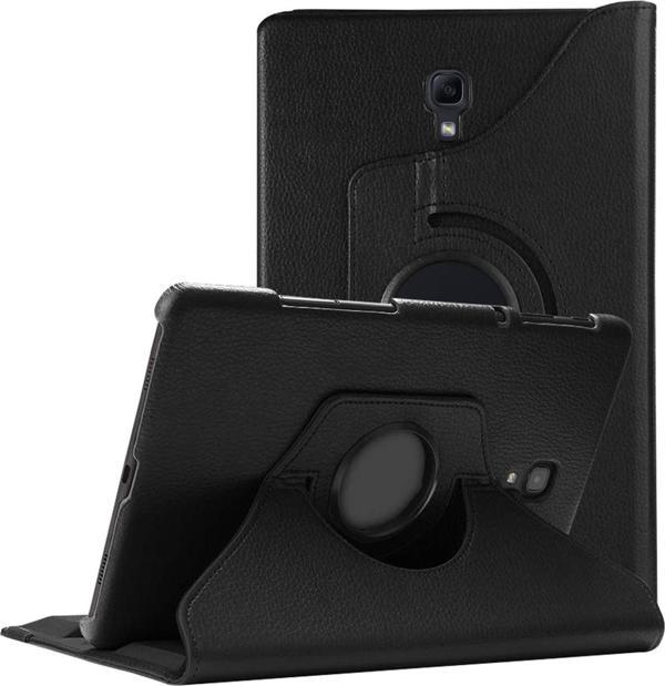 Microsonic Samsung Galaxy Tab A 10.5'' T590 Kılıf 360 Rotating Stand Deri Siyah - Image 1