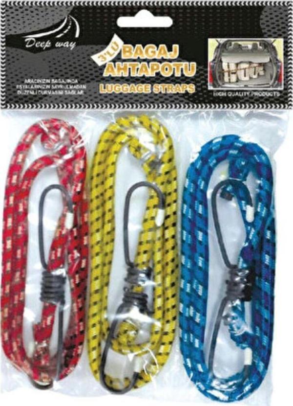 3'lü Lastik Bagaj Ahtapotu - Image 1