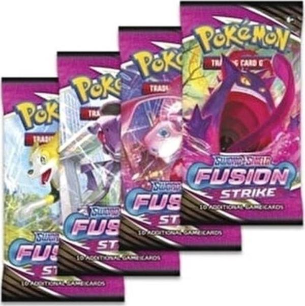 Abetto Market Pokemon Fusıon Strıke Oyun Kartı (4 Paket) - Image 1