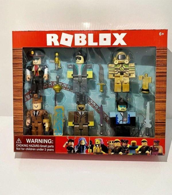 Cango Roblox Oyuncak Figürleri Büyük Set Figür Set 6'lı Roblox Oyuncak Figürleri - Image 1
