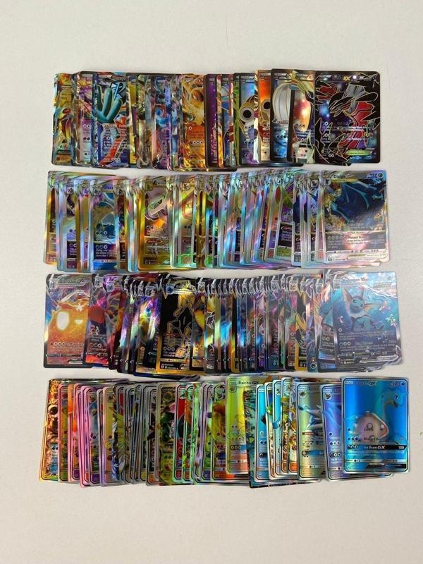 Abetto Market Pokemon Gx, Vmax, Vstar Ve Ex Kart Bir Arada Set ( 100 Adet ) - Image 1