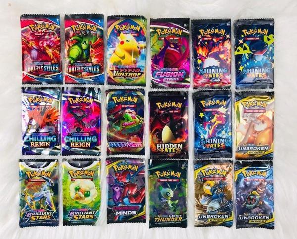 Abetto Market Pokemon Oyun Kartı Karma Set (18 Paket) - Image 1