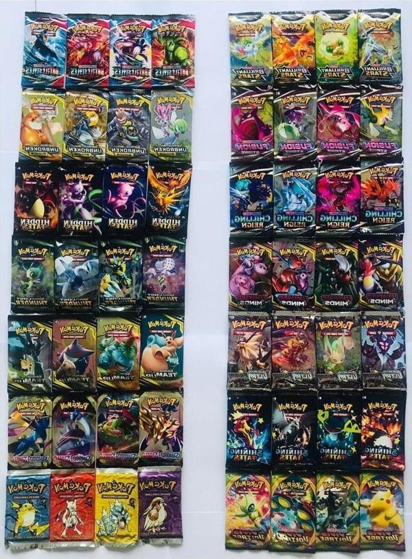 Abetto Market Pokemon Oyun Kartları 14 Set Bir Arada (56 Paket) - Image 1