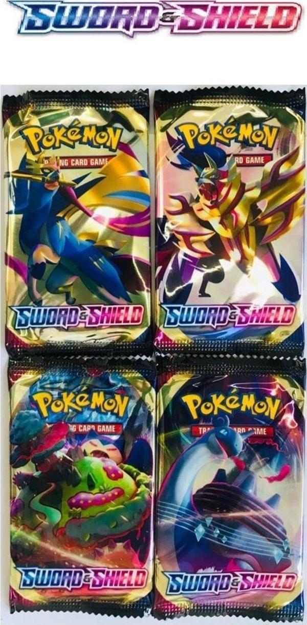 Abetto Market Pokemon Tcg. Sword & Shield Blister Pack (4 Paket) - Image 1