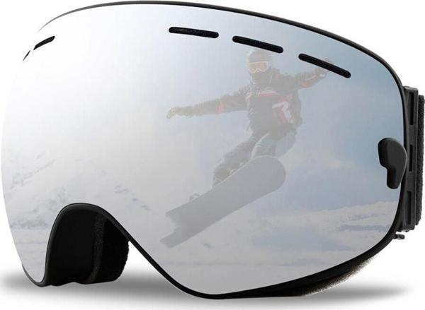Çift katmanlı Anti-Sis Özellikli Uv Snowboard Kayak Gözlüğü - Image 1
