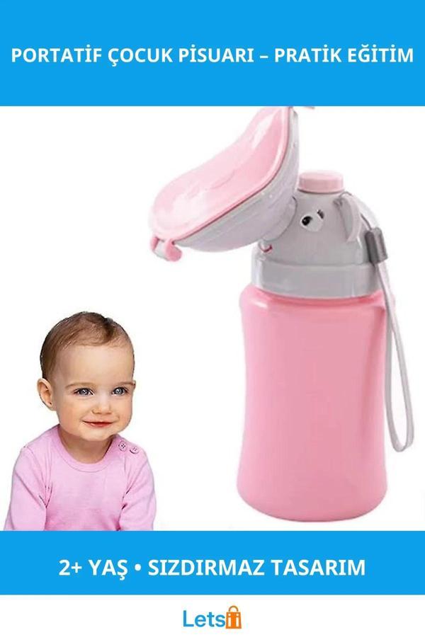 Portatif Sızdırmaz PP Malzeme Kız Çocuk Pisuarı Lazımlık - Image 1