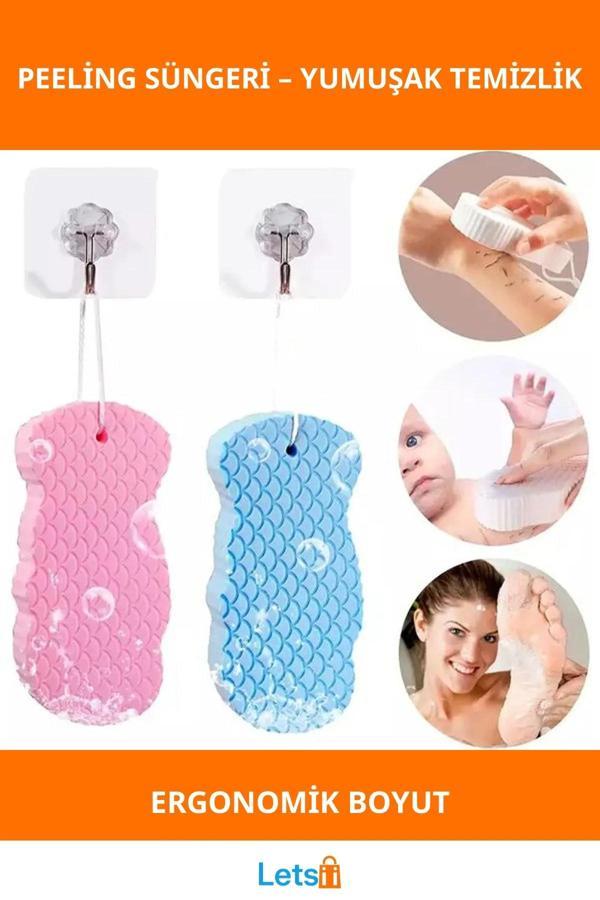 Bebek Peeling Banyo Süngeri Yüksek Kaliteli Ovma Süngeri - Image 1