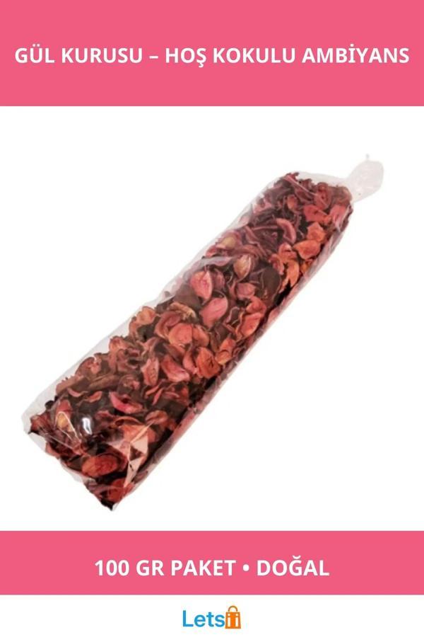 Kokulu Büyük Boy Gül Kurusu Doğal Dekoratif Ürün - Image 1