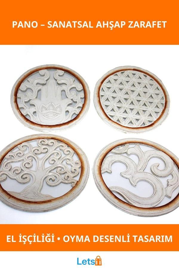 El İşçiliği Ahşap Duvara Asmalı Pano Şık ve Zarif Tasarım - Image 1