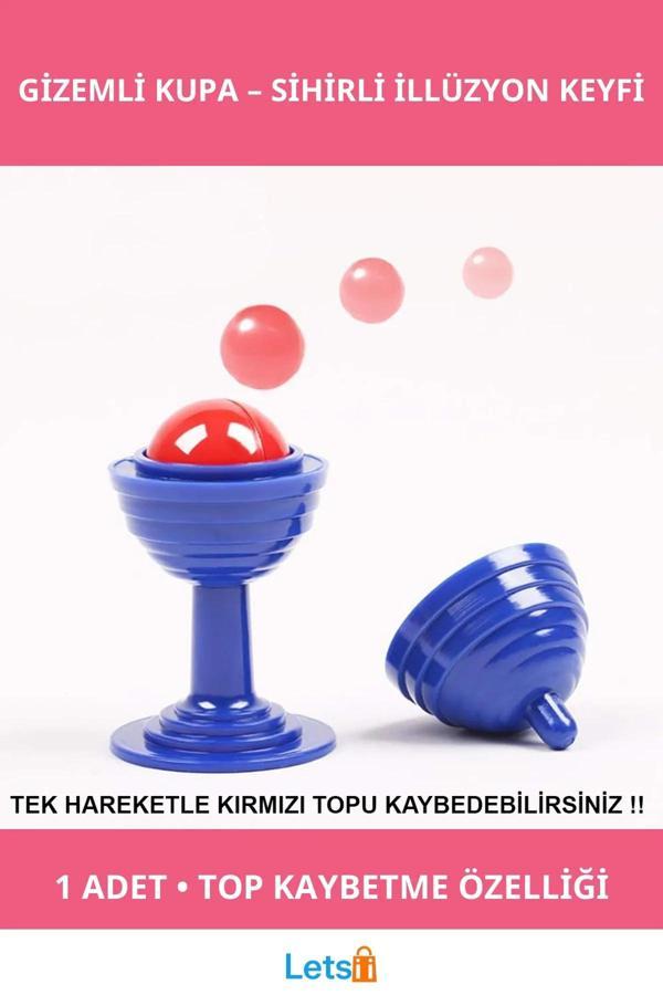Sihirli Mavi Renk Top Kaybeden Gizemli Kupa Oyun - Image 1