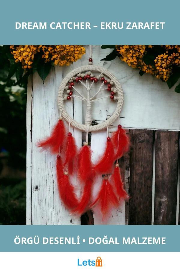 Rüya Kovan Hayat Ağacı Dream Catcher 57cm - Image 1