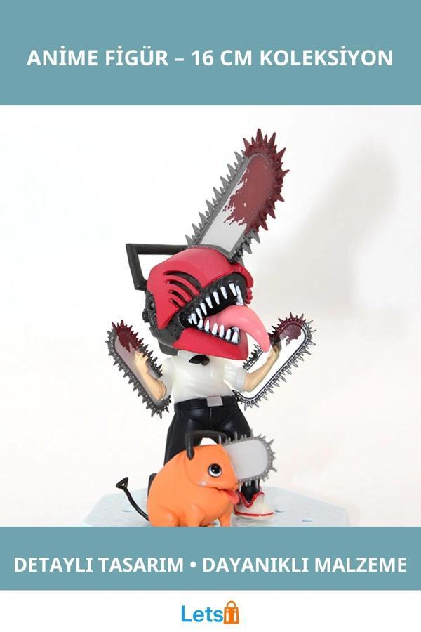 16 Cm Detaylı Tasarım Tekli Anime Figür Koleksiyon Ürünü - Image 1