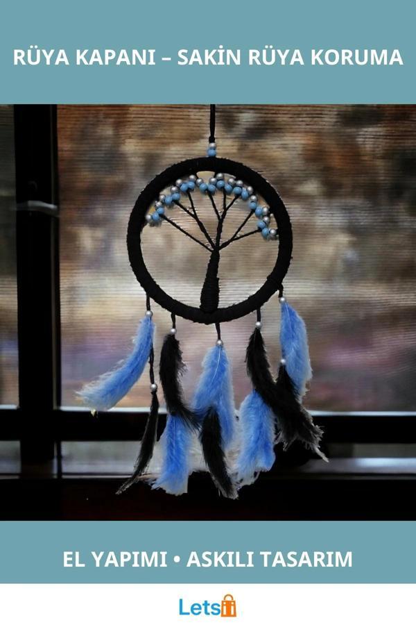 Siyah Hayat Ağacı Rüya Kovaçı 57 cm - Image 1