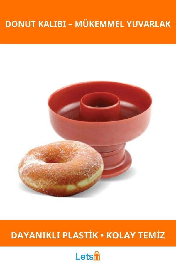 Dayanıklı Pratik Donut Kalıbı Taze Ve Lezzetli Donutlar İçin - Image 1