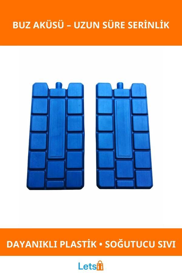 Dayanıklı Sızdırmaz Plastik Dolu Buz Aküsü Uzun Süre Soğutma - Image 1