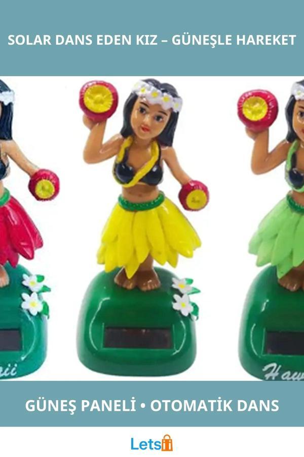 Güneş Enerjili Dans Eden Kız Figürü - Image 1