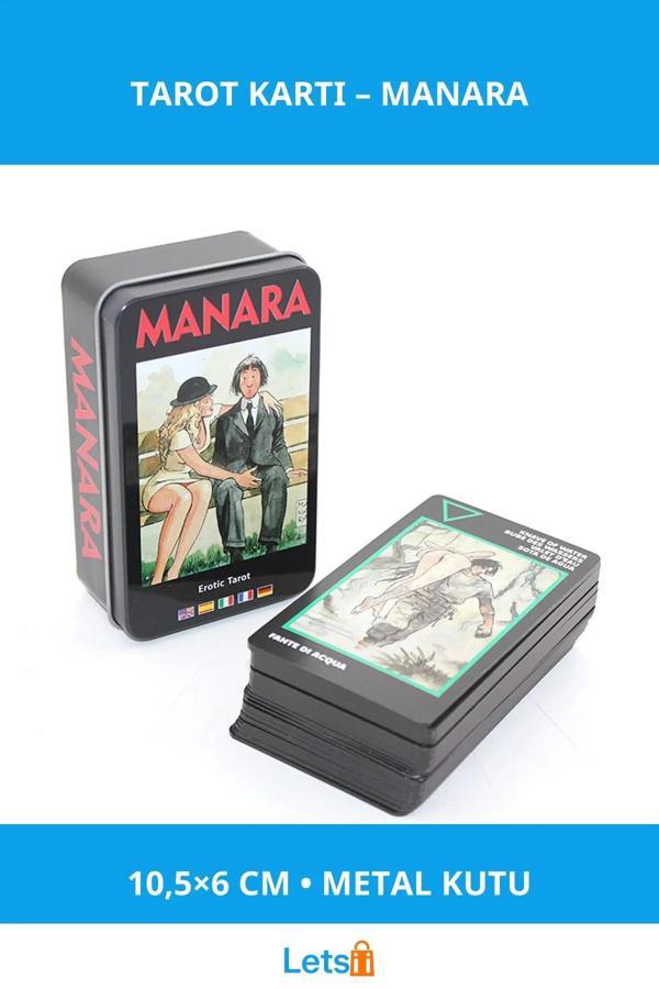 Metal Kutulu Sanatsal Tarot Kartı Manara - Image 1
