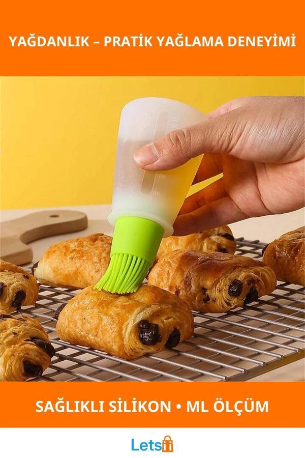 Silikon Ucu Fırçalı Yağdanlık Şişesi Hassas Ölçüm ve Kolay Uygulama - Image 1