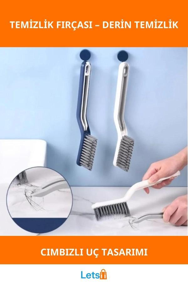 Ergonomik Cımbızlı Banyo Mutfak Temizlik Fırçası - Image 1