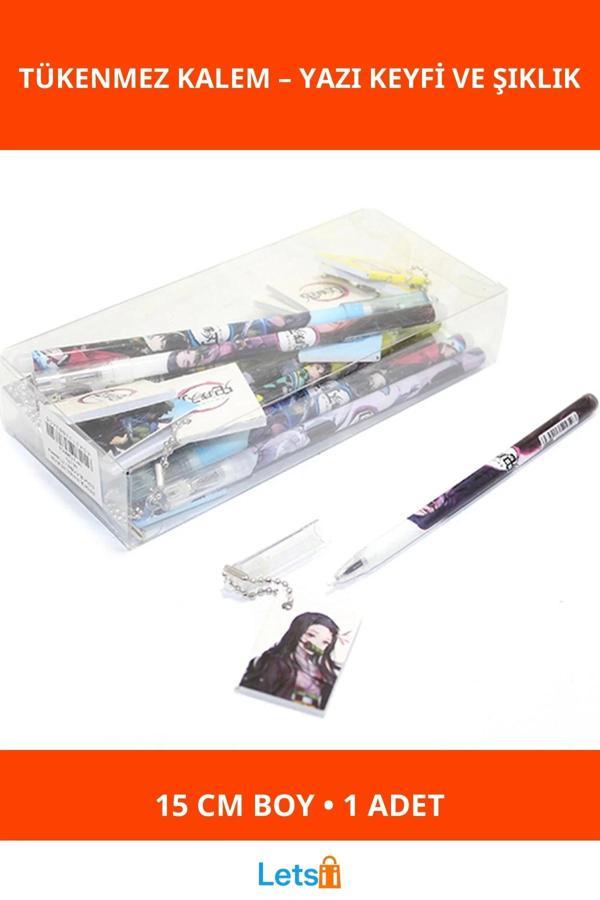 Anime Figürlü Tükenmez Kalem 15 cm Koleksiyonluk - Image 1