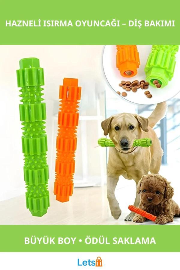 Büyük Boy Diş Temizleme ve Ödül Saklama Köpek Oyuncağı - Image 1