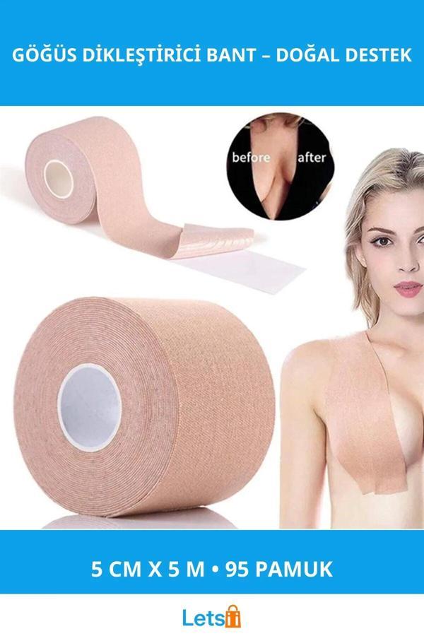Göğüs Dikleştirici Bant %95 Pamuk 5cm x 5m - Image 1