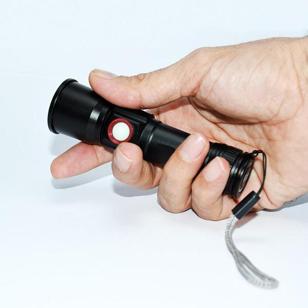 XML-2 Led 1.000 Lümen  USB Şarjlı EL Feneri Wt-611 - Image 1