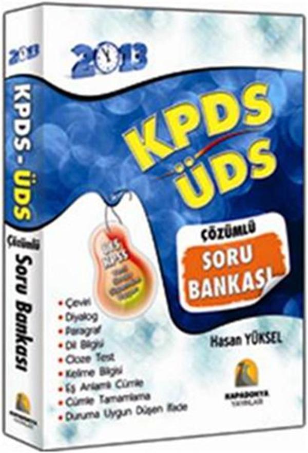 İngilizce KPDS-ÜDS- Çözümlü Soru Bankası - Kapadokya Yayınları - Image 1