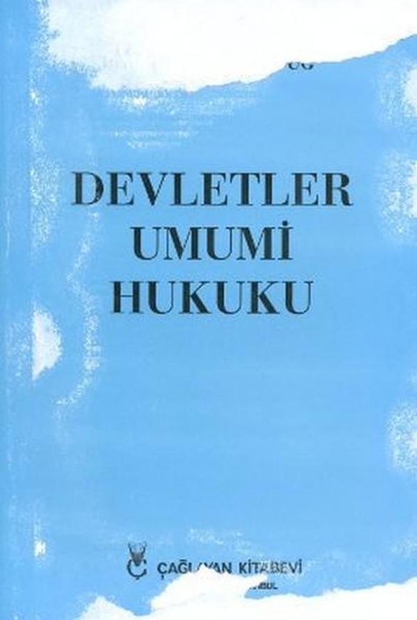 Devletler Umumi Hukuku - Çağlayan Kitabevi - Image 1