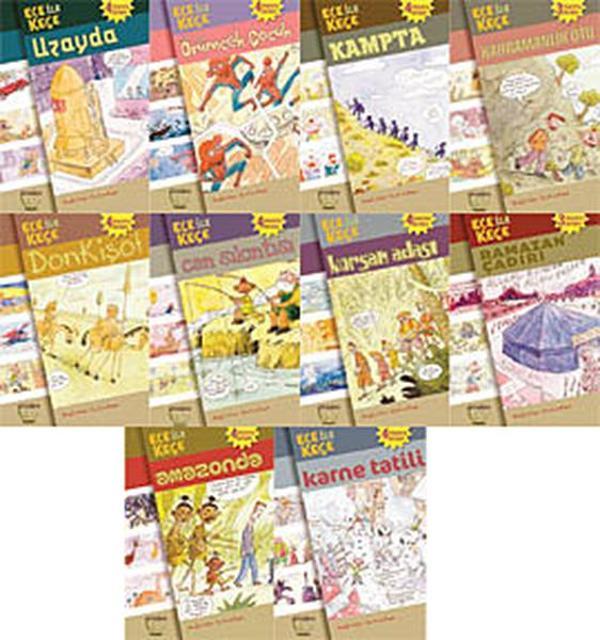 Ece ile Keçe Seti (10 Kitap Takım) - Çimadam - Image 1